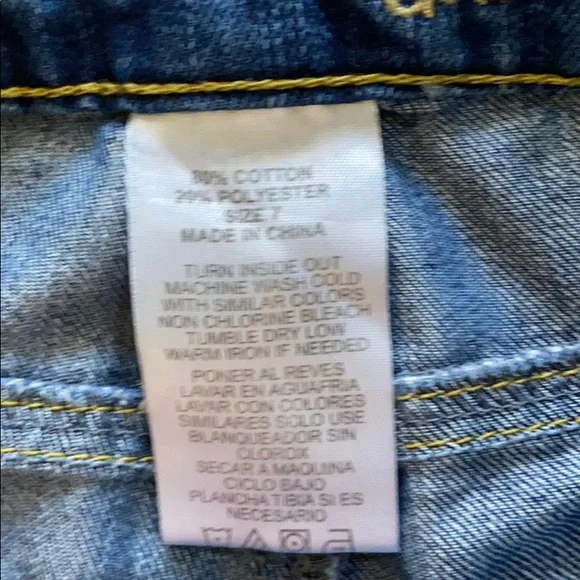 Wallflower Kids Dark Blue Wash Jeans - Picture 5 of 5